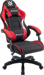 Кресло DEFENDER (64028) Sorrento черн/красный