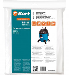 Комплект мешков пылесборных для пылесоса BORT BB-18