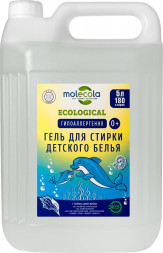 Гель для стирки MOLECOLA Гель для стирки детского белья 5000 мл, 71058