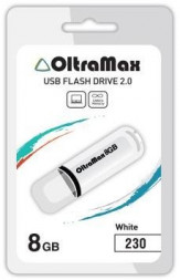 USB флэш-накопитель OLTRAMAX OM-8GB-230-белый