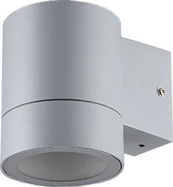 Светильник накладной влагозащищенный ECOLA FG53C1ECH GX53 LED 8003A 1*GX53 серый