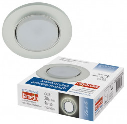 ЭЛЕКТРИКА FAMETTO (UL-00005323) DLS-L158 GX53 CHROME/MATT CLEAR