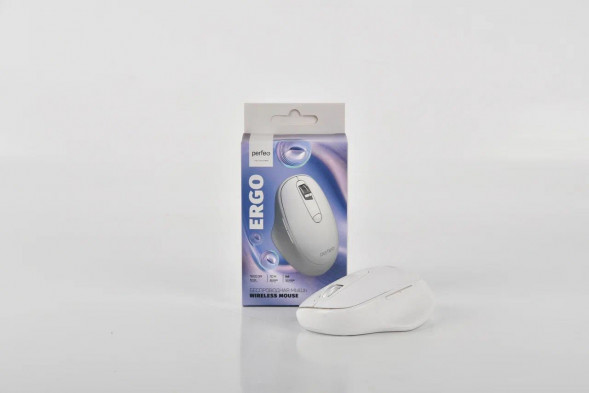 Мышь PERFEO (PF_C3595) &quot;ERGO&quot; белый
