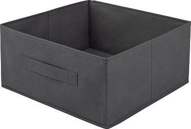 Коробка для хранения РЫЖИЙ КОТ Коробка для хранения, 31х31х15 см, 1 шт, цвет - серый (108039)