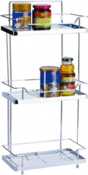 Полка GOTA ROCIO 83303 Полка металл. прямая 3-х ярусная G83303 (330-3) уп.6шт