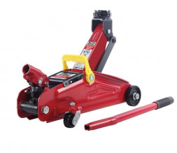 Домкрат подкатной AVS FJ-2000AL (поворотная ручка 360 градусов), 2т, 135-340мм. в кейсе