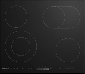 Стеклокерамическая варочная поверхность HOTPOINT HR 6T5 B S