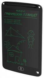 Графический планшет MAXVI MGT-02 black LCD планшет для заметок и рисования