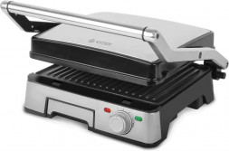 Гриль-пресс VITEK VT-8452 (MC) серебро/черный