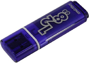 USB флеш SMARTBUY (SB128GBGS-DB) 128GB GLOSSY DARK BLUE USB3.0