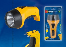 Фонарик UNIEL 09049 S-RB012-BA желтый