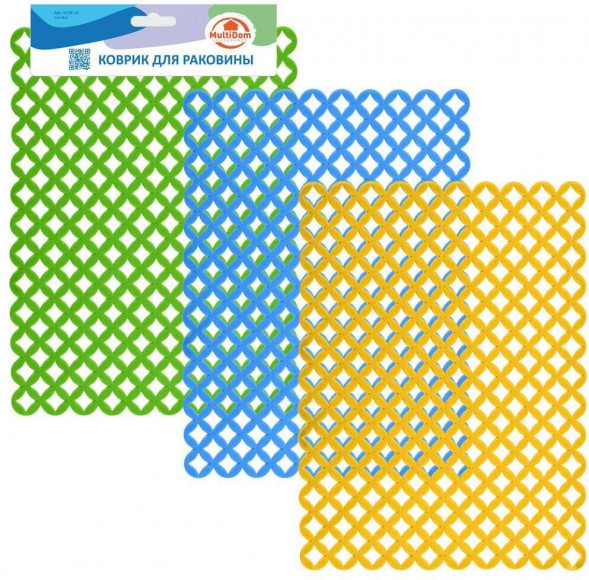 Коврик для раковины MULTIDOM VL38-14 MULTIDOM VL38-14