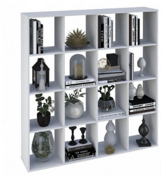 Стеллаж POLINI Стеллаж Polini Home Smart Кубический 16 секций, белый (2кор)