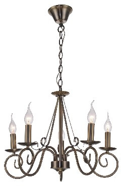 Светильник ESCADA 503/5 E14*60W D520 ANTIQUE BRONZE