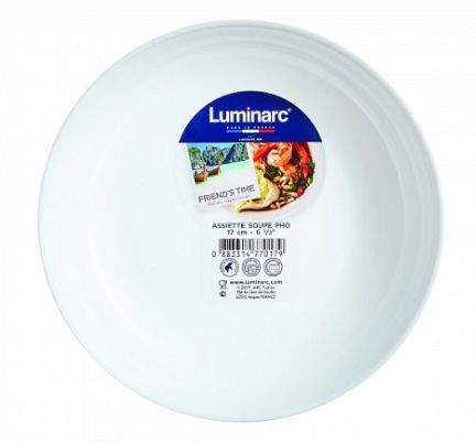 тарелка LUMINARC ФРЕНДС ТАЙМ тарелка для подачи 17см (P6280)