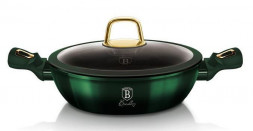 Сковорода BERLINGER HAUS BH-6060 Emerald Collection Сковорода с крышкой 28см