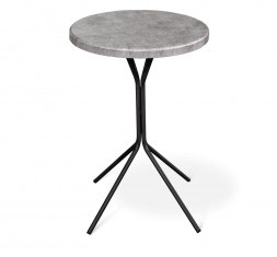 Столик журнальный SHEFFILTON SHT-CT12 черный муар/лофт медь (190427)