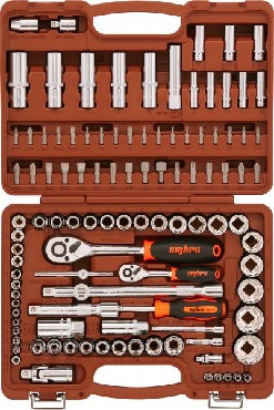 OMBRA (OMT108S) Набор инструмента универсальный 1/4&quot;, 3/8&quot;, и 1/2&quot;DR