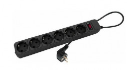 Сетевые фильтры СПУТНИК SP-545 4,5м-P черный