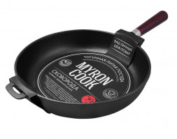 Сковорода MYRON COOK XG730N чугунная глуб 30см