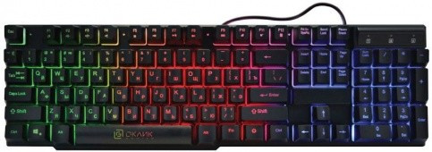 Клавиатура ОКЛИК 780G SLAYER черный