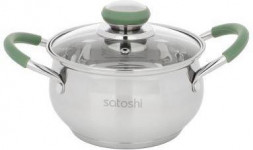 Набор кастрюль SATOSHI Марли Набор кастрюль 6 пр. (1,9л+3,6л+6,0л) со стекл. крышкой 822-196 822-196