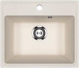 Мойка PRACTIK PR-M 490-001 белый камень