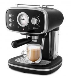 Кофеварка капельная KITFORT КТ-736 черный/серебристый