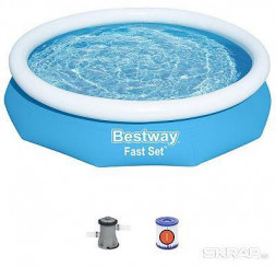 Бассейн надувной BEST WAY Бассейн надувной 305 х 66 см Bestway 57458
