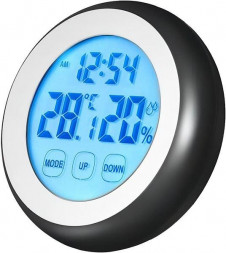 Часы-метеостанция PERFEO (PF_C3734) Ike PF-F3305B чёрный