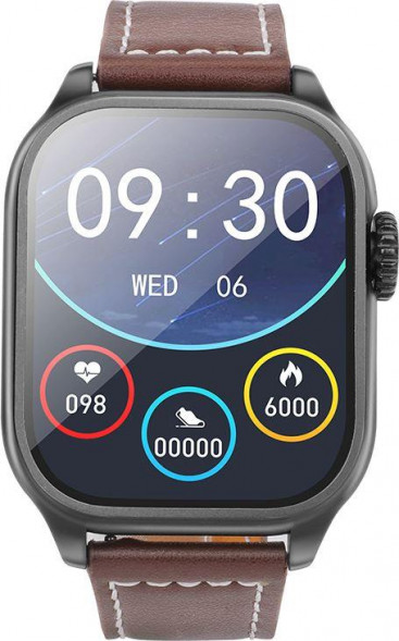 Смарт-часы HOCO (6942007604840) Y17 Black Смарт-часы 2.03