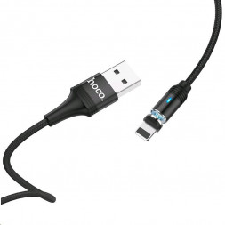 Кабель 8 Pin HOCO (6931474716705) U76 USB (m) - 8 Pin (m) 1.2m - черный