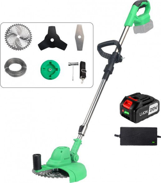 Триммер аккумуляторный ZITREK ZITREK GreenCut 20V (20В, Li-ion аккумулятор 1шт) 082-2008