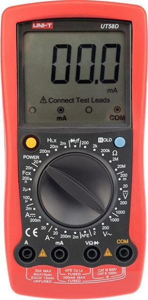 Мультиметр UNI-T (13-1024) Универсальный мультиметр UT 58D