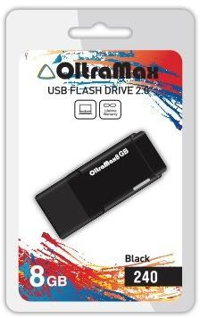 USB флэш-накопитель OLTRAMAX OM-8GB-240-черный