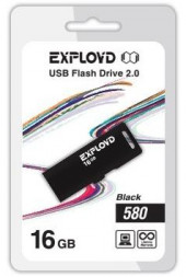 USB флэш-накопитель EXPLOYD 16GB-580 черный