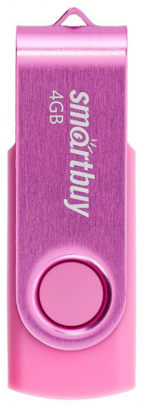 Флэш-напокитель SMARTBUY (SB004GB2TWP) UFD 2.0 004GB Twist Pink