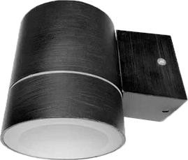 Светильник накладной влагозащищенный ECOLA FP53C1ECH GX53 LED 8003A 1*GX53 черная патина