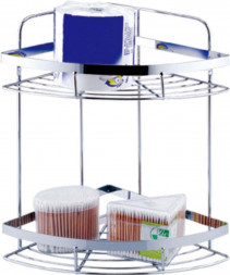 Полка GOTA ROCIO 83292 Полка металл. угловая 2-х ярусная G83292 (329-2) 1/6