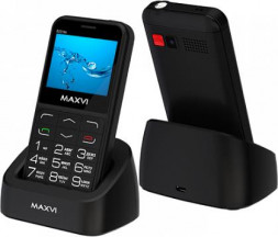 Телефон мобильный MAXVI B231ds Black