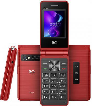 Телефон мобильный BQ 2411 Shell Red