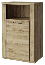 Модульная мебель АНРЭКС DOORSET Тумба 1DN. Цвет ДУБ НАВАРРА (1 уп.)
