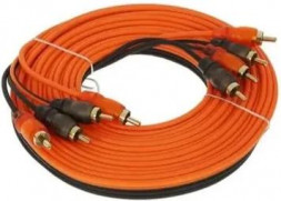 Кабель EDGE EDC-RB204 межблочный 2.5м черный/жёлтый (упак.:1шт)