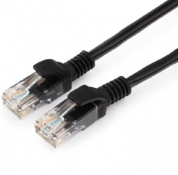 патч-корд GEMBIRD/Cablexpert (12302) PP12-5M/BK