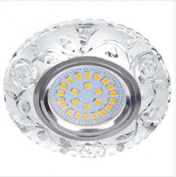 СВЕТИЛЬНИКИ ВСТРАИВАЕМЫЕ ECOLA FT16CREFB MR16 LD7071 GU5.3 Прозрачный / Хром