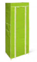 Стеллаж SHEFFILTON с чехлом SHT-SS15-P бежевый/салатовый