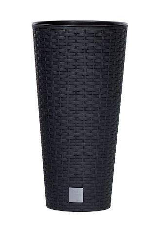 Кашпо PROSPERPLAST Кашпо RATO TUBUS DRTUS400-S433 антрацит 2пр 35 и 64л