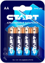 Алкалиновая батарейка СТАРТ (19207) LR6-BL8 N