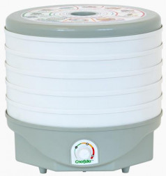 Сушилка для овощей СЛАВДА DVH37 - 500/5 (G) белый/серый