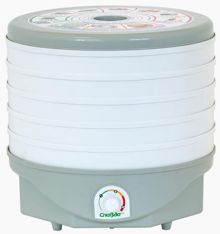 Сушилка для овощей СЛАВДА DVH37 - 500/5 (G) белый/серый